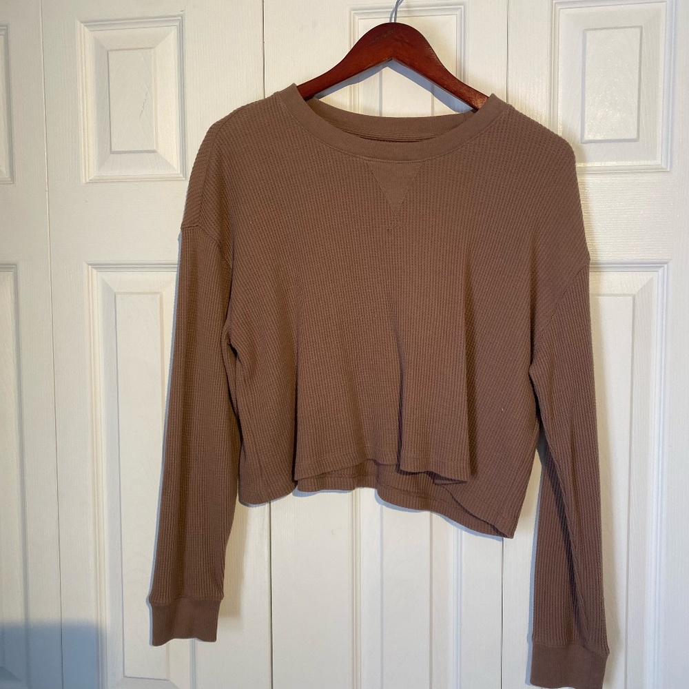 Abercrombie ribbed long sleeve